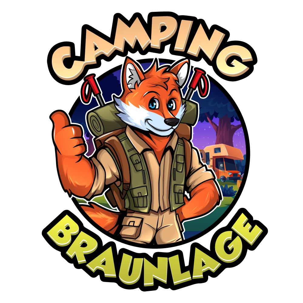 Camping Mascot Logo Design